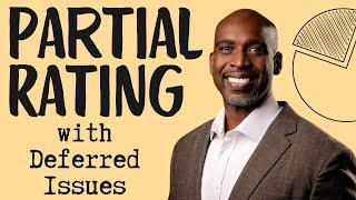 VA Disability Partial Rating with Deferred Issue/s, What does it mean?