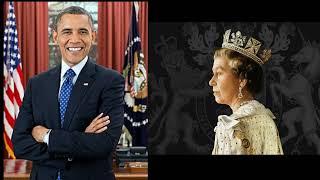 Queen Elizabeth 2 and Obama, peoples despaired rage, imperialism, influence discussion