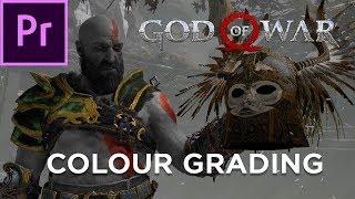 God of War KRATOS & ATREUS - Colour Grading (PREMIERE PRO)