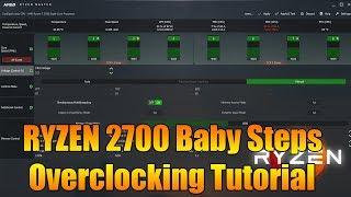 Ryzen 7 2700 4.025Ghz Overclocking Tutorial with Ryzen Master Software