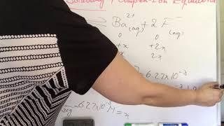 CHEM-1412, Chapter 17, Solubility & Complex-Ion Equilibria