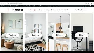 MyDecor - Install The Theme and Import Demo Content