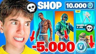 FORTNITE OG ma ogni MORTE SHOPPO una SKIN in Villa the Booyz!!