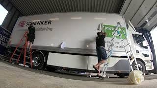 New Volvo e-truck for the DB Schenker Hub in Olso