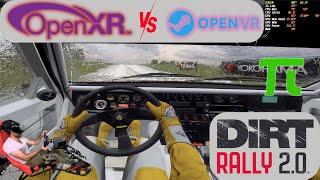 Dirt 2.0 openVR vs openXR /\ Pimax Crystal light