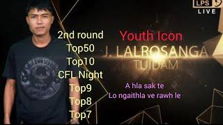 J.Lalrosanga|| 2024 youth Icon a ahla sak te Audio||2nd round-top 7