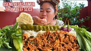 TUMIS PEDAS JAMUR TIRAM BEEF SLICE..‼️ GAK NYANGKA SAMA RASANYA.. 