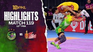 Match Highlights: Patna Pirates vs Telugu Titans | February 13 | PKL Season 10