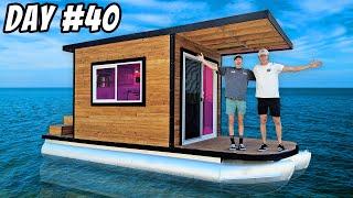 Transforming Abandoned Boat into a Houseboat! - Ep. 3