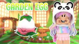 The GARDEN EGG is Here in Adopt Me! 