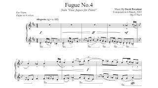 Fugue in D Phrygian (Op.17. No.4) - by David Tsvariani