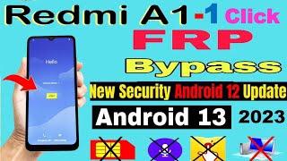 Redmi A1 (2023) Android 12(13) FRP BYPASS | 100% Ankit roy mobile