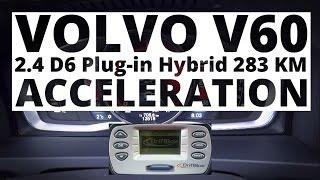 Volvo V60 2.4 D6 Plug-in Hybrid 283 hp (AT) - acceleration 0-100 km/h