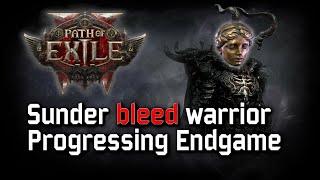 Path of Exile 2 | Level 85+ Warrior Titan Sunder Bleed Build Progressing the Endgame