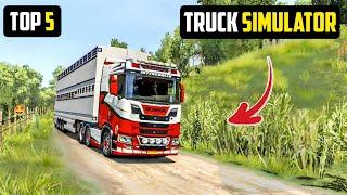 Top 5 truck simulator games for android | Best truck driving games on Android 2024