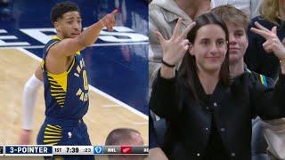 Tyrese Haliburton shocks Caitlin Clark after he became prime Steph Curry 