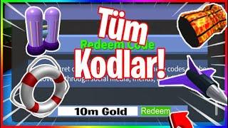 Yeni Tüm Çalışan Kodlar!! | build a boat for treasure | Roblox