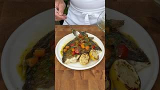 TURBOT w’ SAUCE VIERGE