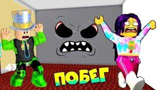 ESCAPE from the HOTEL in Roblox Hotel Escape Obby! At FIRST, nothing HAPPENED! Stories from DAD