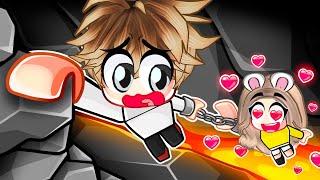 HANDCUFFED To My CRUSH For 24 HOURS In Roblox!