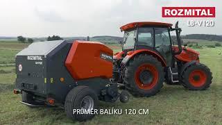 Lis na balíky LB-V120 (ROZMITAL) / Roll baler LB-V120 (ROZMITAL)