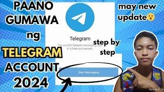 PAANO GUMAWA NG TELEGRAM ACCOUNT 2024 | HOW TO CREATE TELEGRAM ACCOUNT