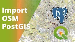 Import OSM to PostGIS and load in QGIS