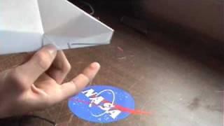 How To make a Paper Airplane with a kf airfoil (kf-1)