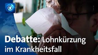 Vorschlag des Allianz-Chefs: Kein Lohn mehr am ersten Krankheitstag?