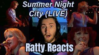 Ratty Reacts to ABBA - Summer Night City LIVE (YES, the live version is AWESOME!)