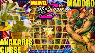 Marvel vs Capcom 2: ANAKARISCURSE vs MADDROO pt2