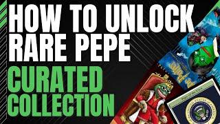 How to Unlock Rare Pepe Curated Collection (Emblem Vault)