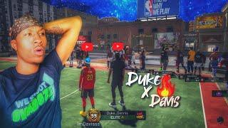 Duke Dennis shows ImDavisss his 99 overall Stretch Big! The UNDEFEATED DUO returns! Best Build 2k19