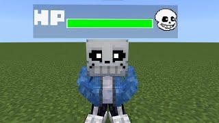 Sans (Testing 1) / Minecraft Undertale Addon (BE/PE)