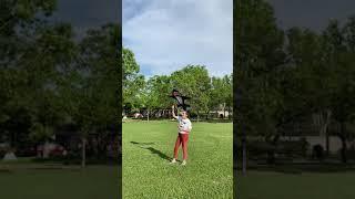 Rebecca Flys a Kite
