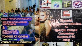 Sheikh Production Presents KFR Karachi Fashion Revolution & Special Award Ceremony 2024 | A-One News