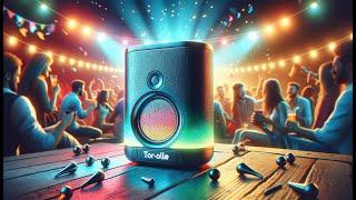  Groove to the Beat! TOR-OLE Bluetooth Portable Speaker - Colorful Gradient Lights & More! 