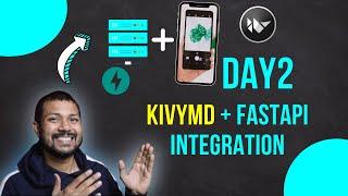 KivyMD VS Flutter - Integrate with FASTAPI Server | App Development Challenge