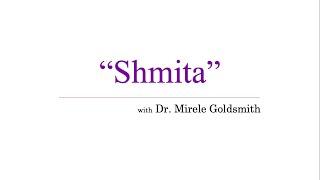 "Shmita" preview: Dr. Mirele (Jewish Earth Alliance)