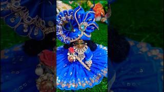Laddu ji ka naya shringar #viral video #funny  #radhekrishna #hindu deity #short video