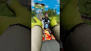 Funny & Weird Cars vs Shrek Hand Clap in BeamNG.drive