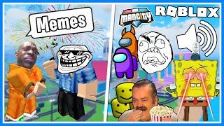 ROBLOX Mad City Funny Moments (MEMES)