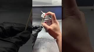 What are the precautions forspraying matte paint?#gundam #gunpla #shorts