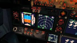 PMDG 737NGX Riga(EVRA) Approach S3 CPT VATSIM(HD)