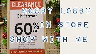 60% off Christmas Clearance  Hobby Lobby