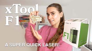 xTool F1 Unboxing and Setup: Quick & Easy Laser Cutter for Craft Shows! Profitable Business Ideas