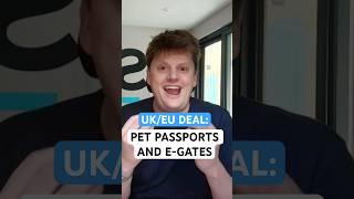 Two big travel updates: Pet Passports & E-gates 