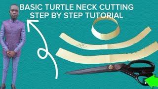 HOW TO CUT A BISHOP/ TURTLE NECK STEP BY STEP TUTORIAL TO AVOID ERRORS & HOW TO CORRECT YOUR CUTTING