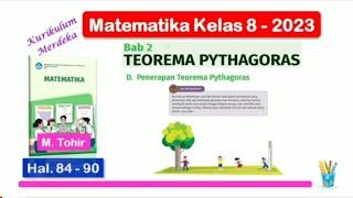 Matematika Kelas 8 Bab 2 Teorema Pythagoras - hal. 84 - 90 - Kurikulum Merdeka - Rumus jarak