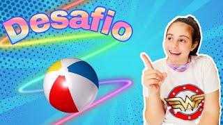 DESAFIO DA BOLA NA PISCINA